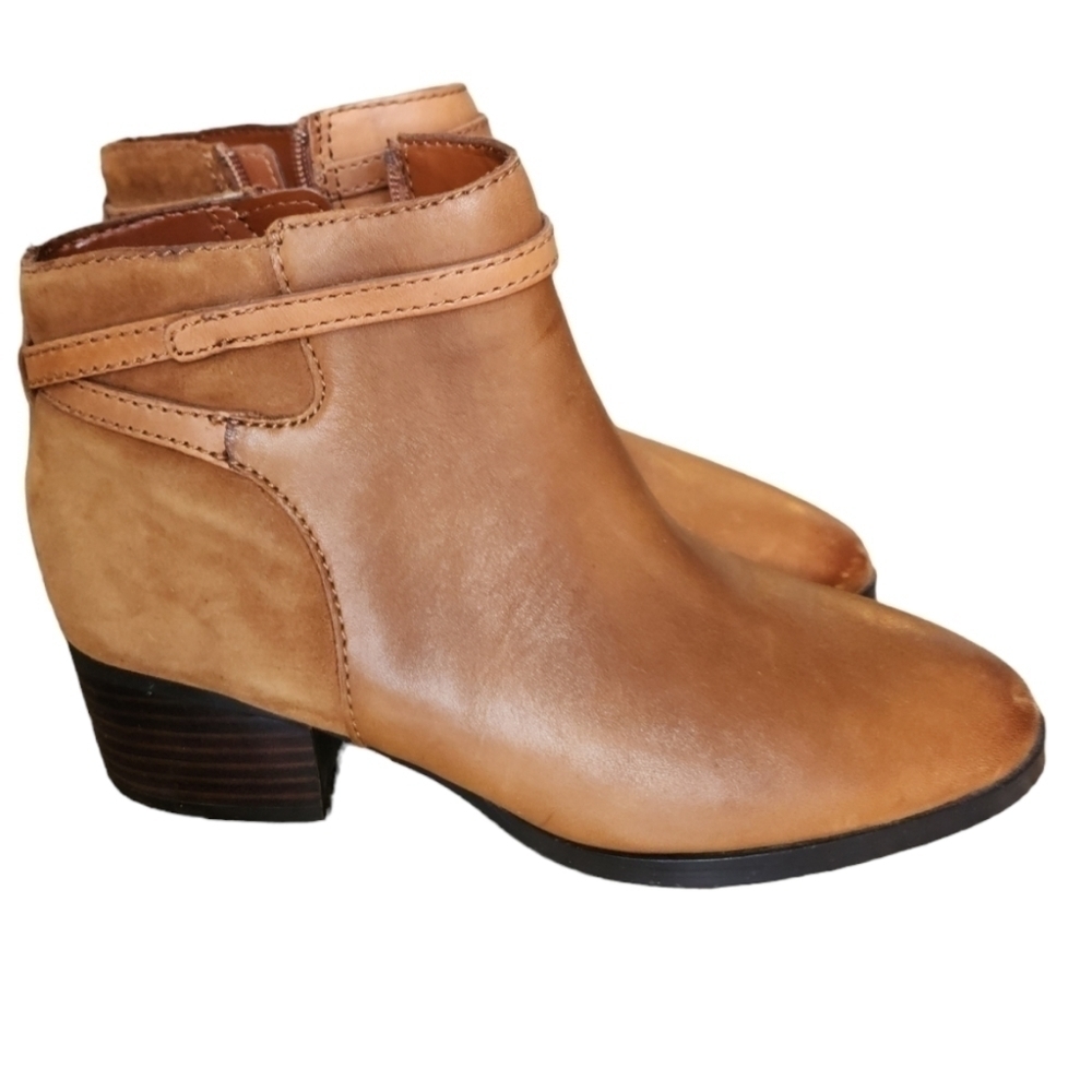 Lauren Ralph Lauren Darmara Booties Ankle Boots Leather
